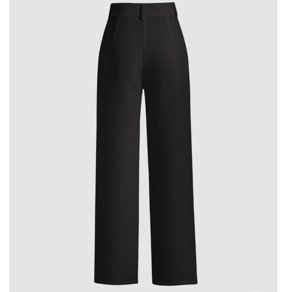 Cider Solid Stitch Straight Leg Trousers - Picture 6 of 12